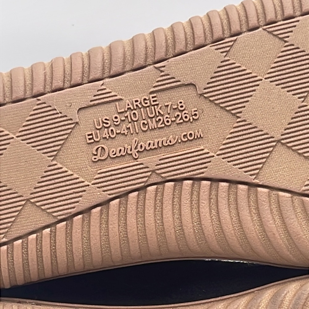 NWT Dluxe By Dearfoams Women's Dolly Felted Bootie Black Slippers Size US 9-10 - Picture 10 of 11